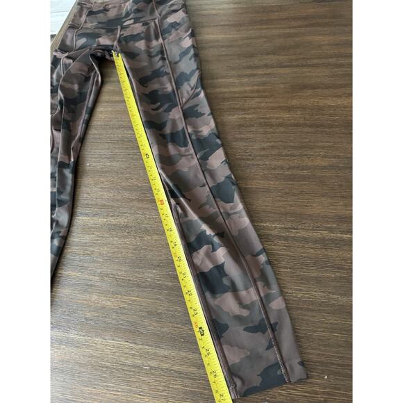 Lululemon Camo Leggings Brown Fast Free Tight 28" Full Length nulux 4 - Picture 10 of 10